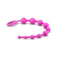 Luxe 10 Beads for Safe Anal Play Pink