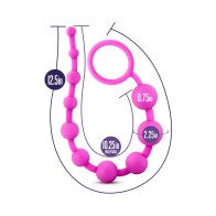 Luxe 10 Beads for Safe Anal Play Pink