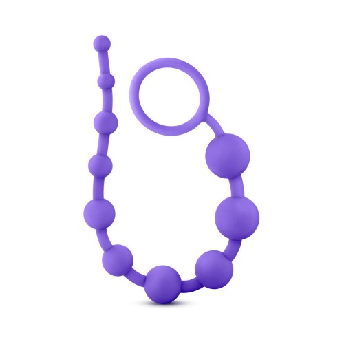 Luxe Silicone 10 Beads for Anal Play