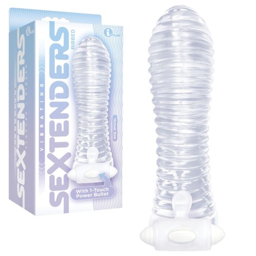 The 9's Vibrating Sextenders Ribbed