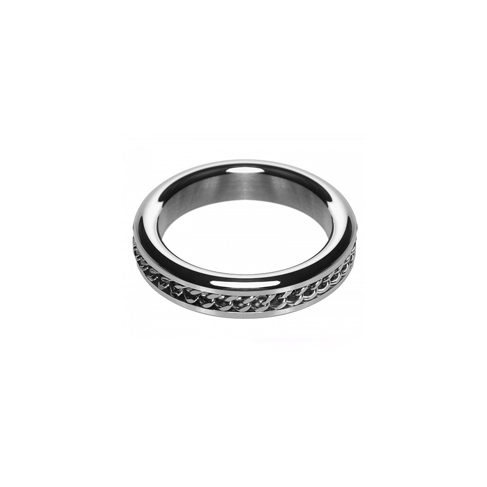 M2M Chrome C-Ring with Chain Design - 1.75in