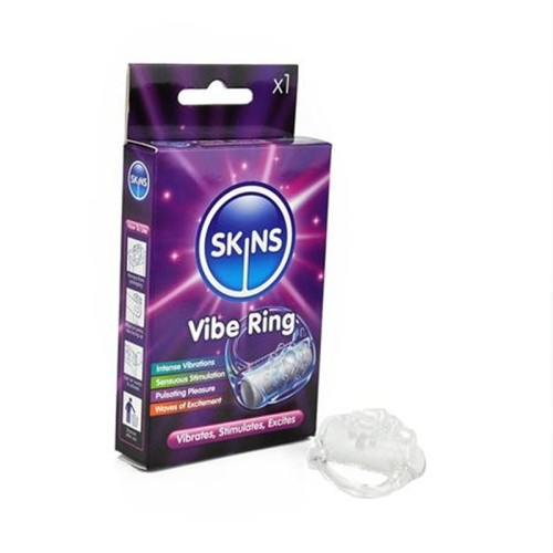 Skins Vibrating Ring for Couples' Pleasure