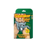 Male Power G-String Squeaker Elefante para Ocasiones Divertidas