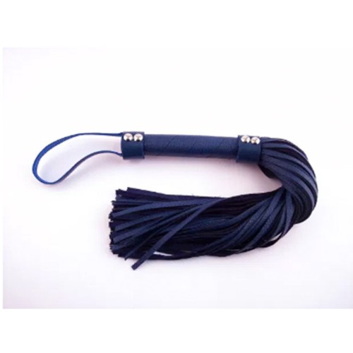 Flogger de Cuero Azul Rouge H-Style