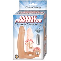 Double Penetrator Dream Cockring - 10 Function Vibrating Toy