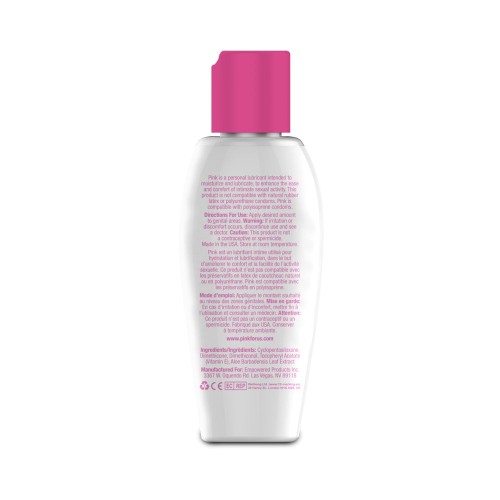 Lubricante de Silicona Rosa 2.8 oz.