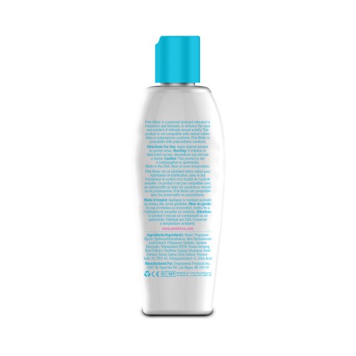 Lubricante a Base de Agua PINK - 4.7 oz.