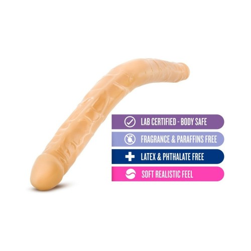 B Yours 16" Double Dildo Beige