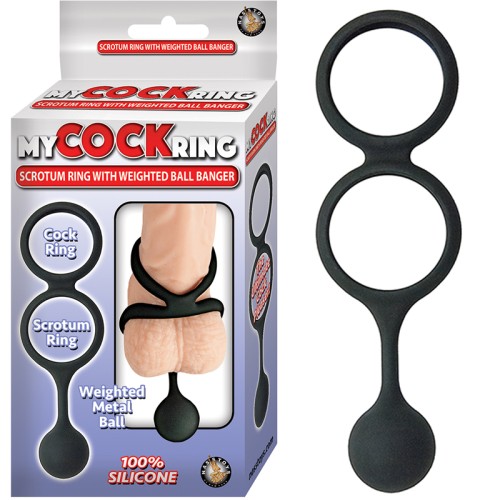 My Cock Ring Weighted Scrotum Ring