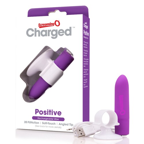 Screaming O Vibrador Charged Positive - Uva