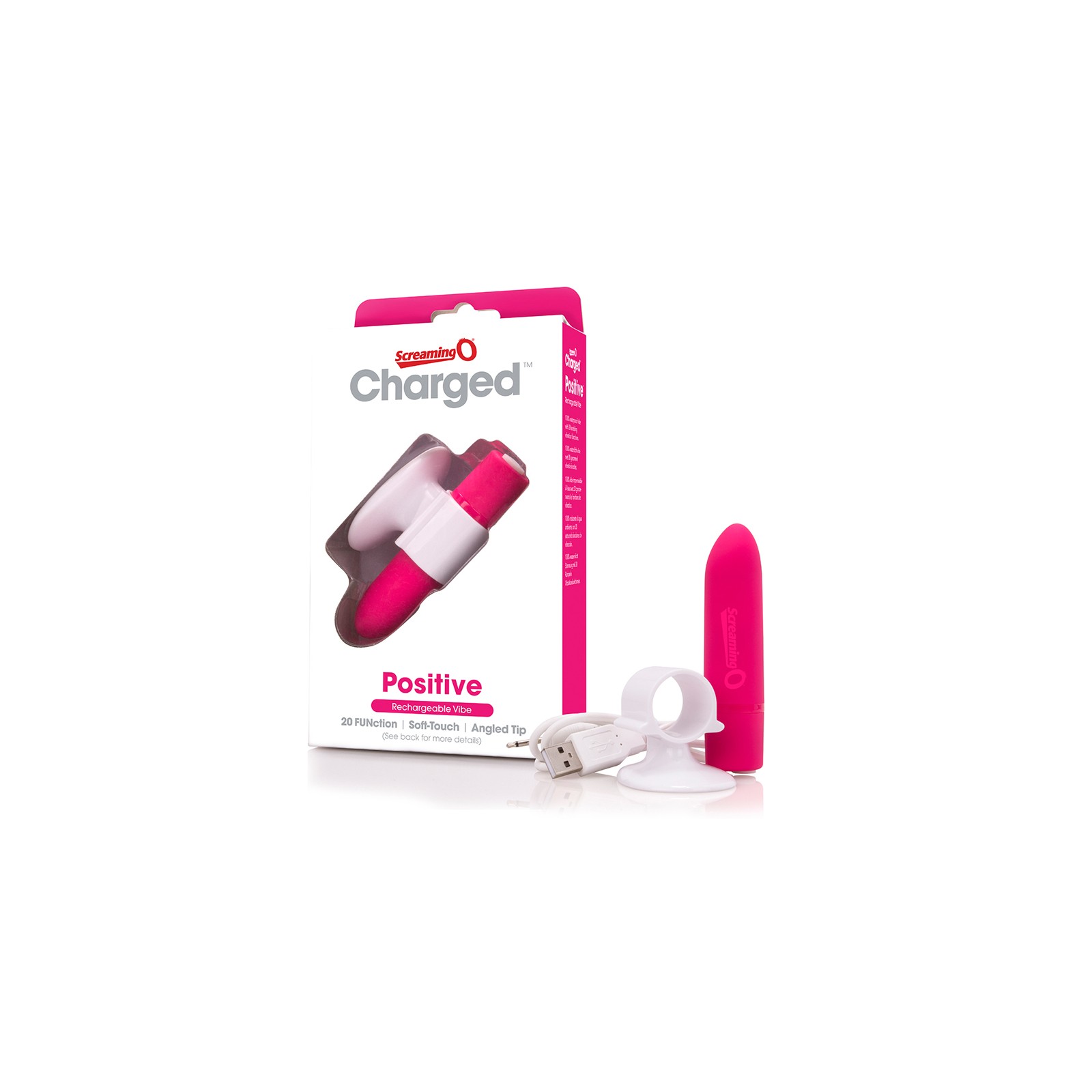 Screaming O Charged Positive Vibe Finger Vibrator