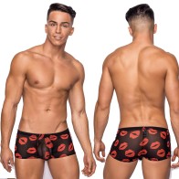 Male Power Kiss Me Sheer Mini Shorts for Fun Nights