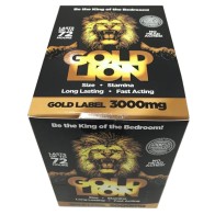 Píldora de Mejora Masculina Gold Lion - Aumenta Tu Confianza