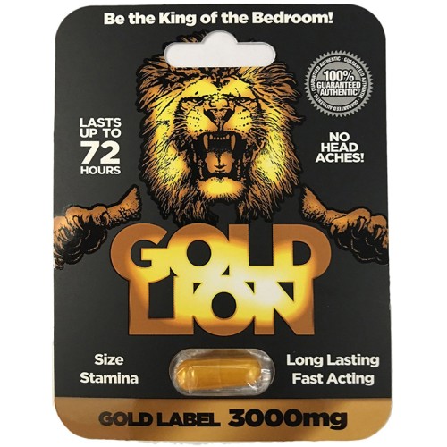 Gold Lion Male Enhancement Pill