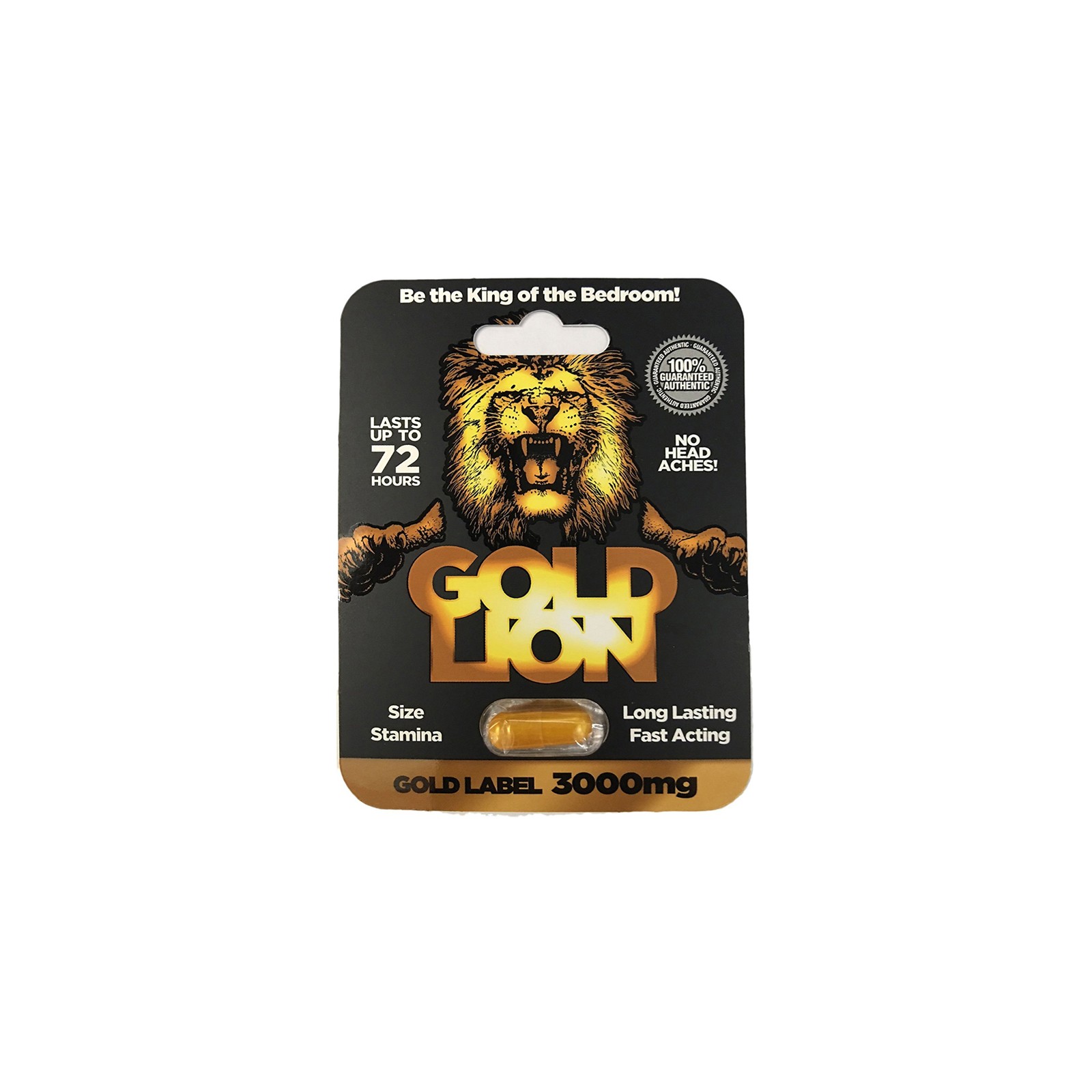 Píldora de Mejora Masculina Gold Lion