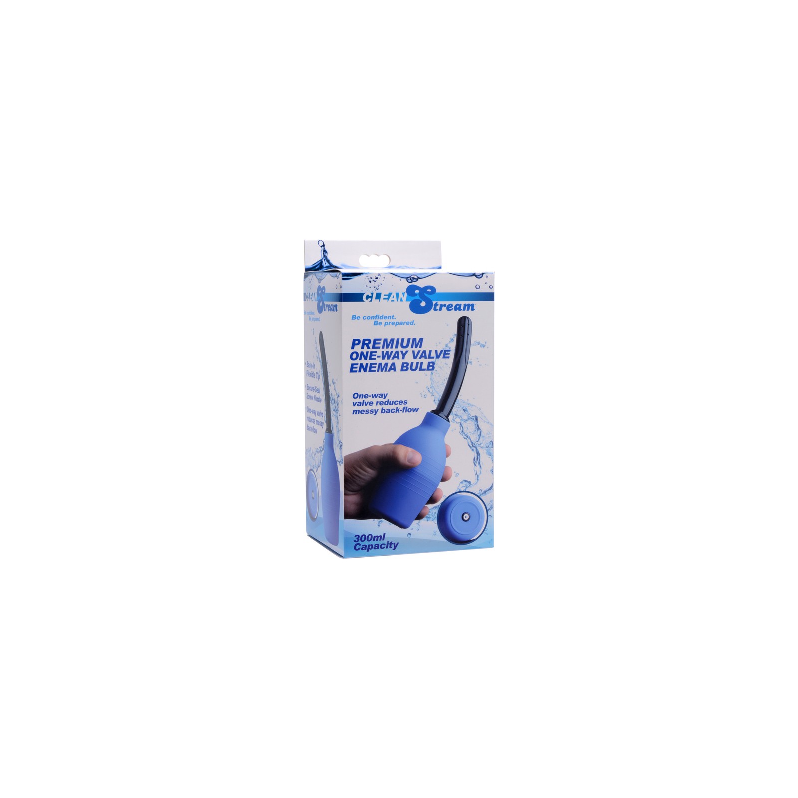 CleanStream Premium One-Way Valve Enema Bulb