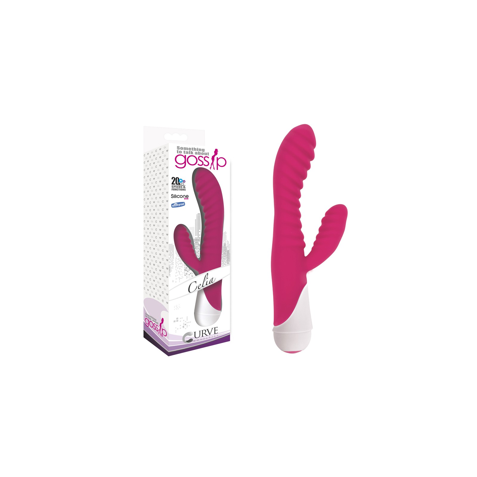 Curve Toys Gossip Celia Dual Stimulation Vibrator