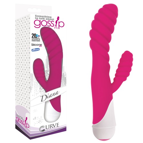 Curve Toys Gossip Diana - Powerful Dual Stimulation Vibrator