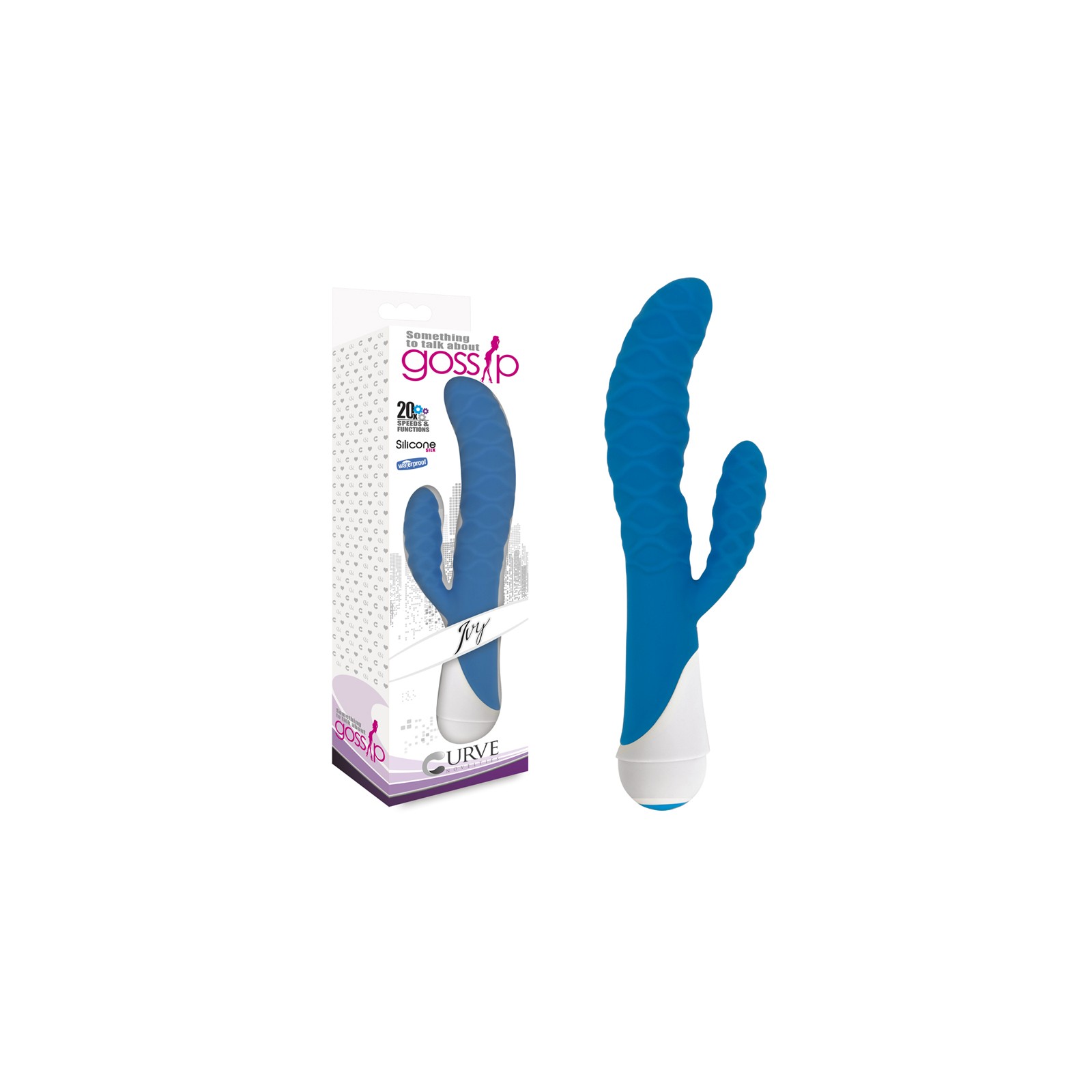 Gossip 20X Ivy Waterproof Rabbit Vibrator