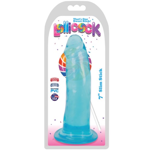 Curve Toys Lollicock Slim Stick 7 in. Dildo