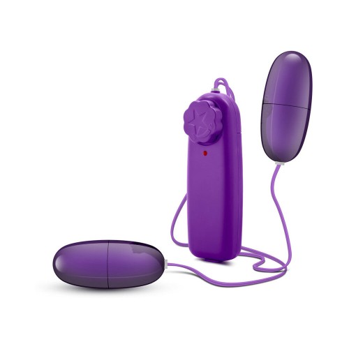 B Yours Double Pop Dual Bullet Vibrator Plum