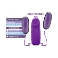 B Yours Double Pop Dual Bullet Vibrator Plum