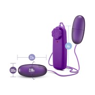 B Yours Double Pop Dual Bullet Vibrator Plum