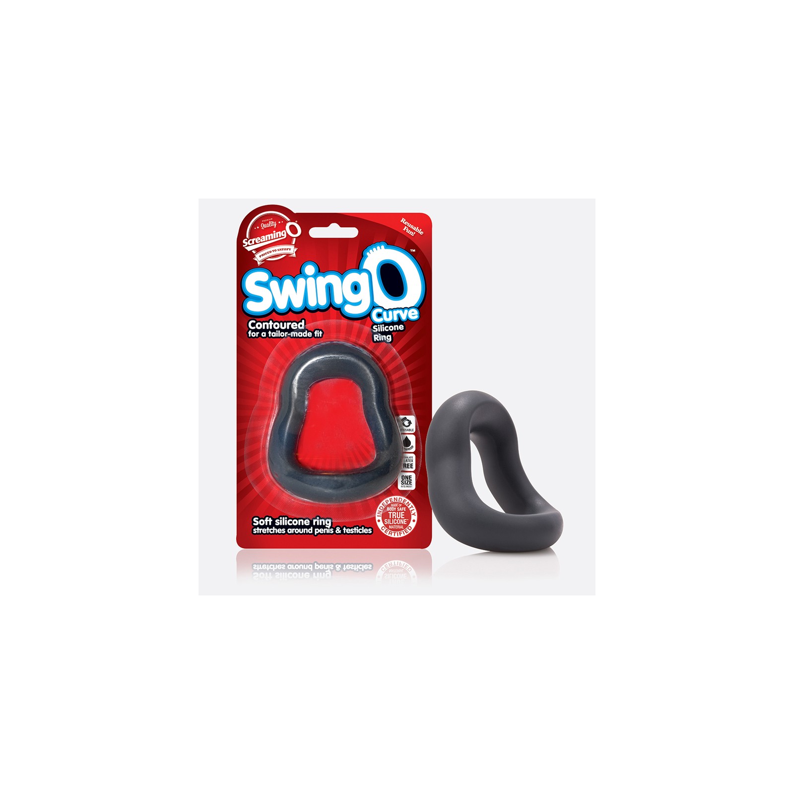 Screaming O SwingO Curve Cock Ring