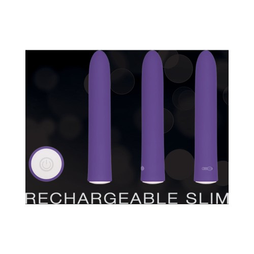 Evolved Rechargeable Slimline Vibrator for Intense Pleasure