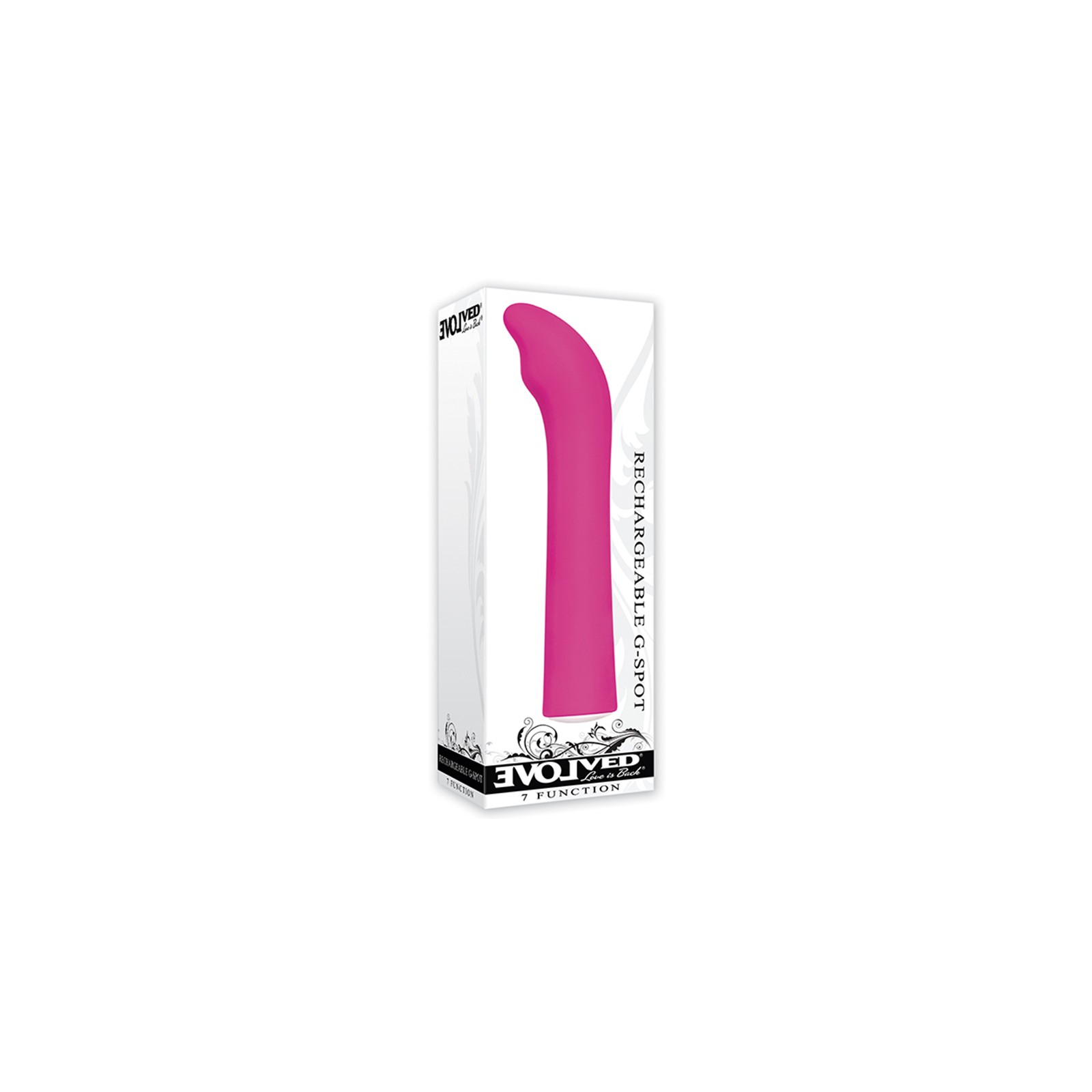 Vibrador Recargable para Punto G Evolved Rosa