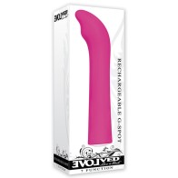 Vibrador Recargable para Punto G Evolved Rosa