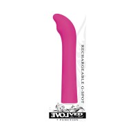 Vibrador Recargable para Punto G Evolved Rosa