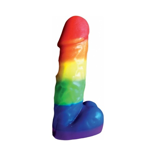 Rainbow Pecker Party Candle for Fun Celebrations