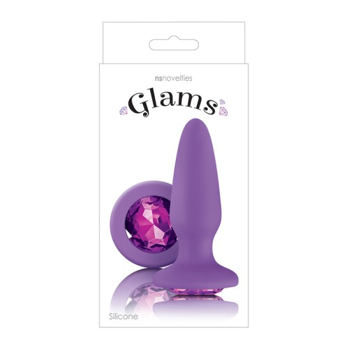 Plug Anal Glams con Gema Morada