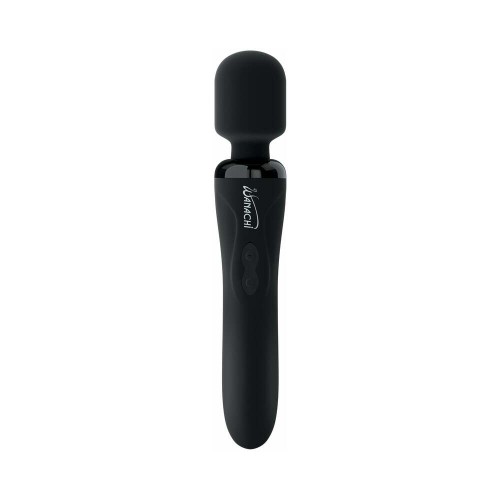 Pipedream Wanachi Body Recharger Wand Vibrator Black