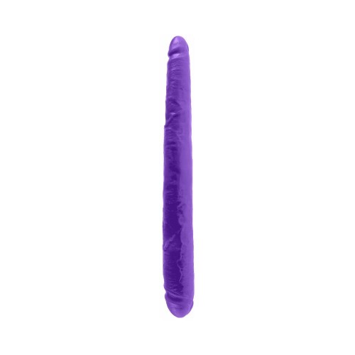 Pipedream Dillio 16 in Double Dong - Realistic Purple