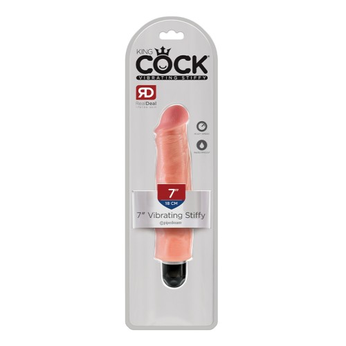 Pipedream King Cock 7 in. Vibrating Stiffy