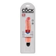 Pipedream King Cock 7 in. Vibrating Stiffy