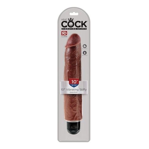 Pipedream King Cock 10 in. Vibrating Realistic Dildo for Ultimate Pleasure