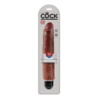 Dildo Realista Vibrador Pipedream King Cock 10 pulgadas para Placer Supremo