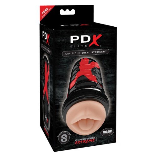 Masturbador Oral PDX Elite Air Tight para Placer Supremo