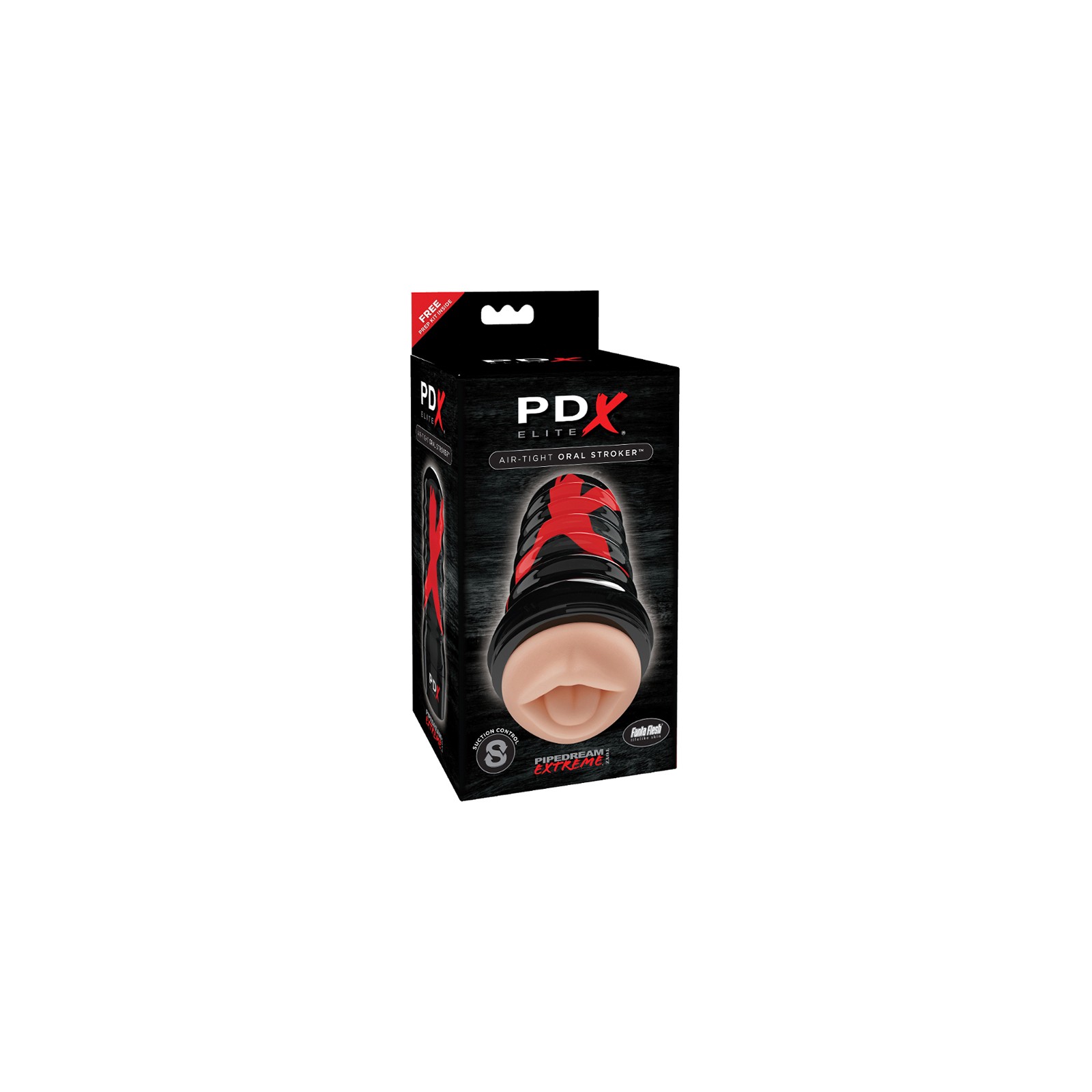 Masturbador Oral PDX Elite Air Tight para Placer Supremo