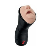 PDX Elite Deep Throat Vibrating Stroker - Realistic Experience