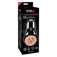 PDX Elite Cock Compressor Vibrating Stroker