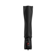 PDX Elite Rotating Vibrating Masturbator Black