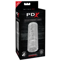 PDX Elite EZ Grip Clear Stroker