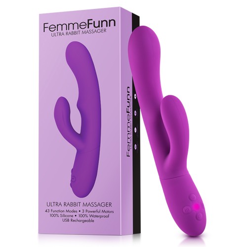 FemmeFunn Ultra Rabbit Silicone Vibrator