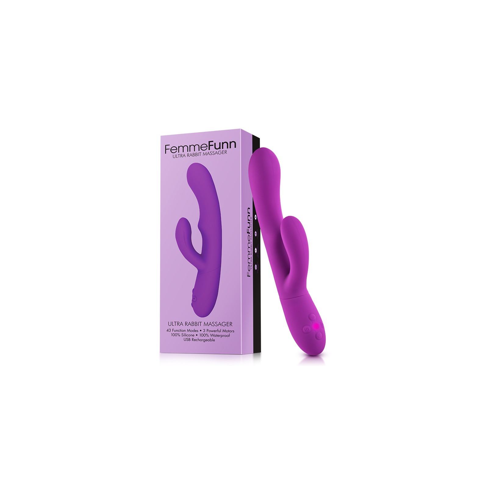 FemmeFunn Ultra Rabbit Silicone Vibrator