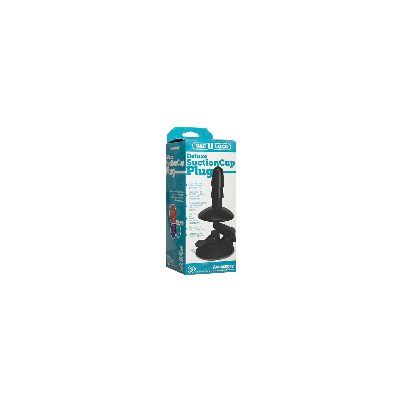 Vac-U-Lock Deluxe Suction Cup Plug Accessory