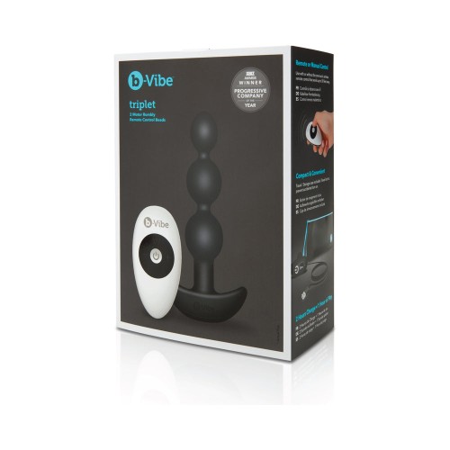 b-Vibe Triplet Rechargeable Vibrating Anal Plug